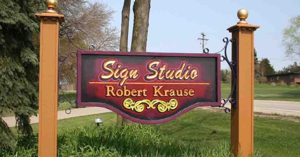 Home of Robert Krause Signs
